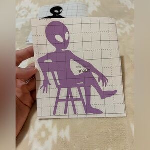 Alien Vinyl Decal 👽